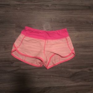 Lululemon Speed Shorts Size 2